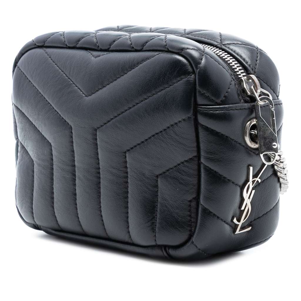 Saint Laurent Small Calfskin Loulou Bowling Bag - 2