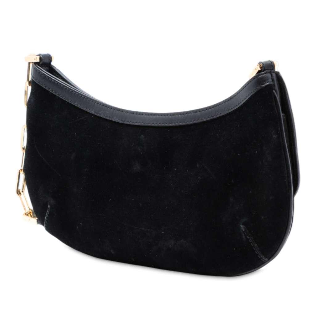 Gucci Suede Tiger Head Crossbody - 2