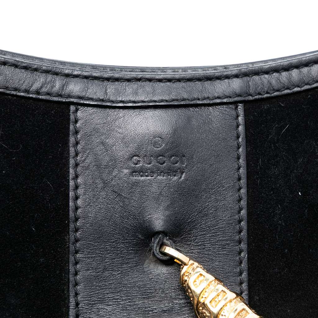 Gucci Suede Tiger Head Crossbody - 5