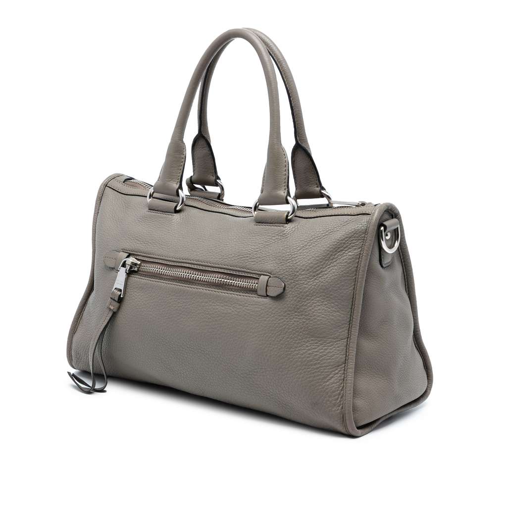 Prada Vitello Daino Zip Top Satchel - 2