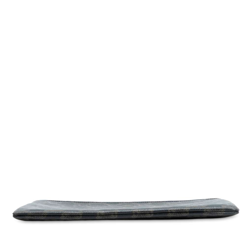 Celine Small Triomphe Coated Canvas Clutch - 3