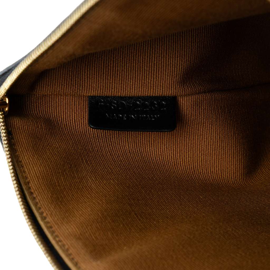 Celine Small Triomphe Coated Canvas Clutch - 5