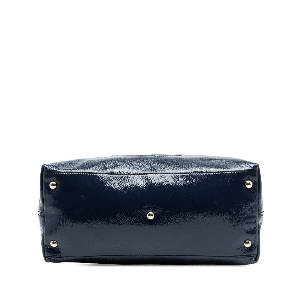 Gucci Small Patent Soho Working Satchel - 3