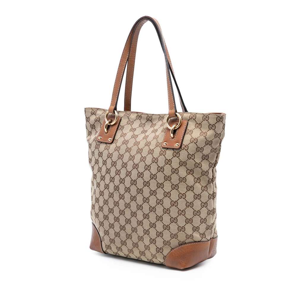 Gucci Medium GG Canvas GG Charm Tote - 2