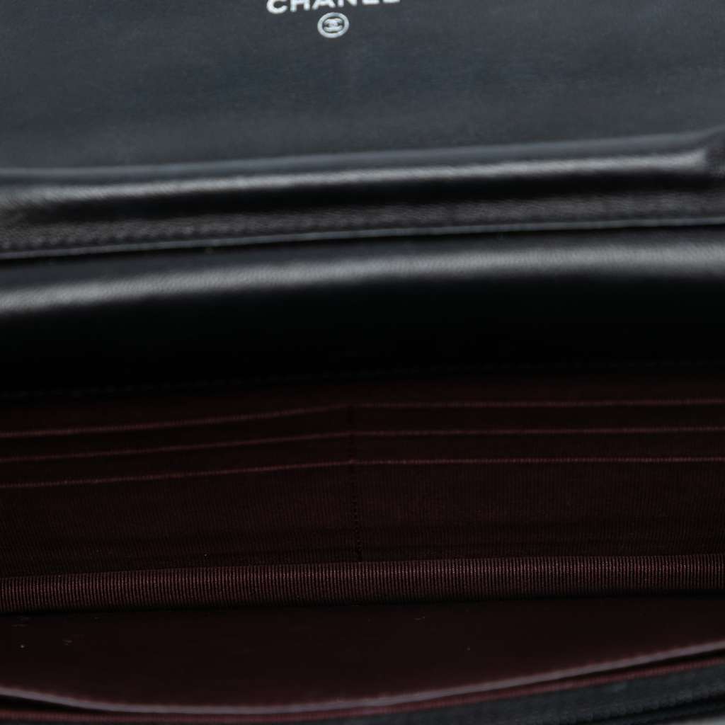 Chanel CC Quilted Lambskin Wallet On Chain - 4