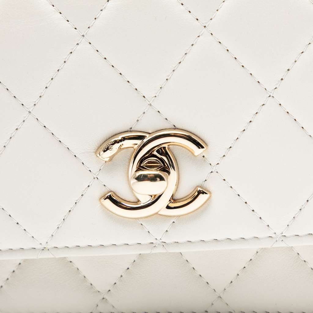 Chanel Mini Quilted Lambskin Trendy CC Wallet On Chain - 5
