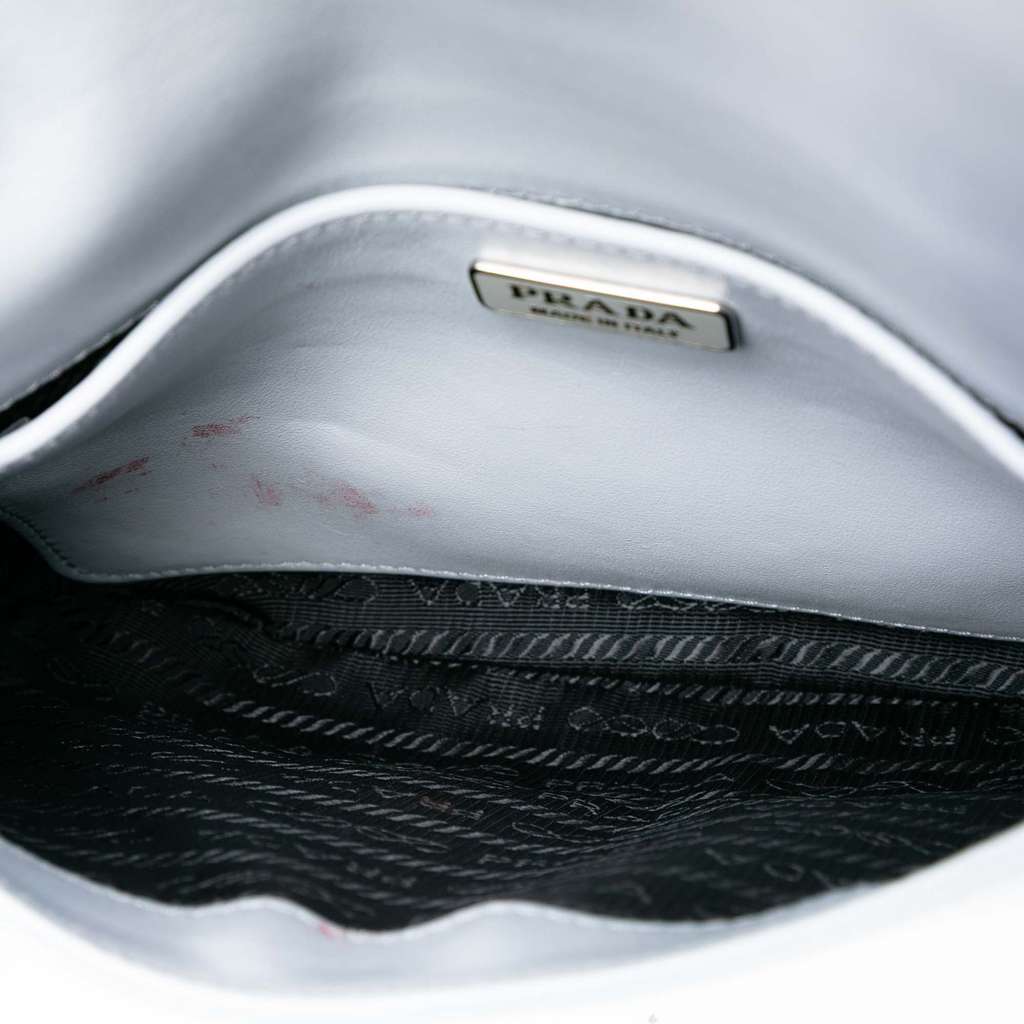 Prada Mini Brushed Leather Cleo Flap - 4