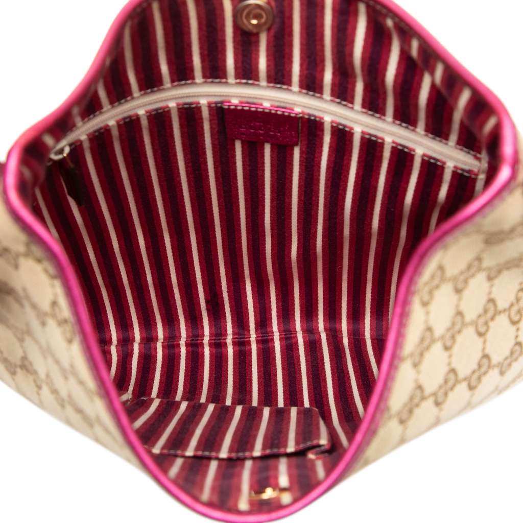 Gucci GG Canvas New Britt Hobo - 4