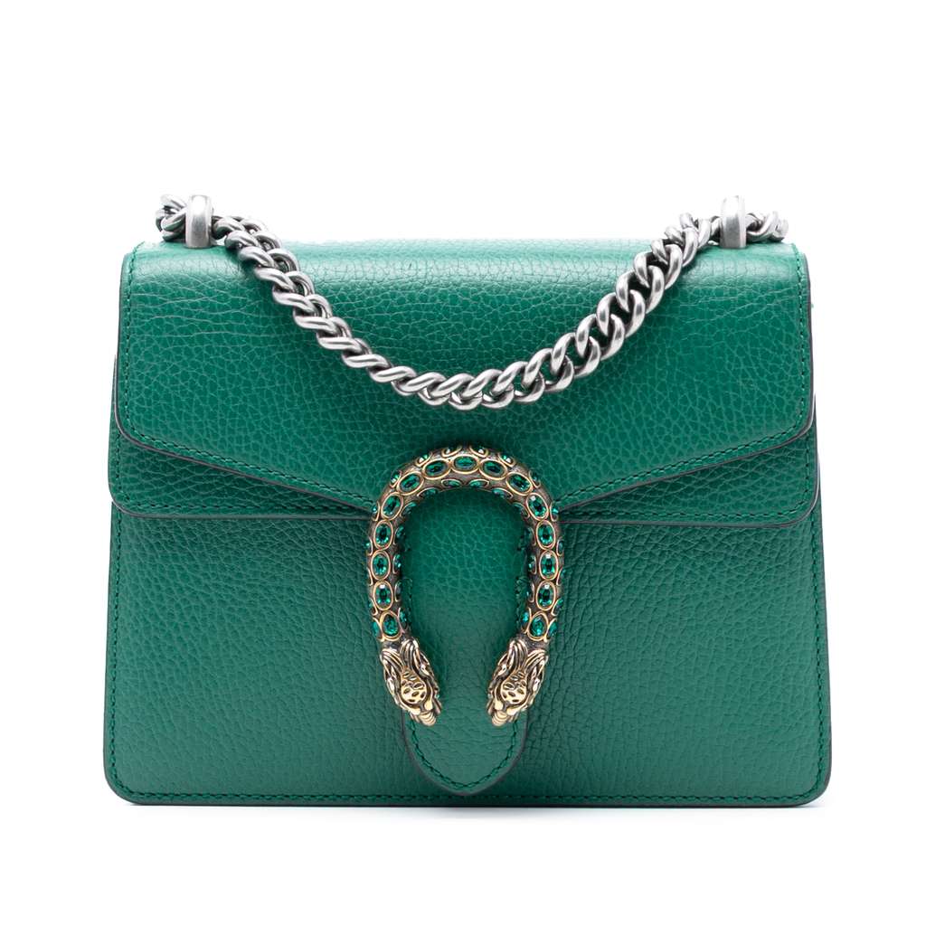 Gucci Small Leather Dionysus Crossbody