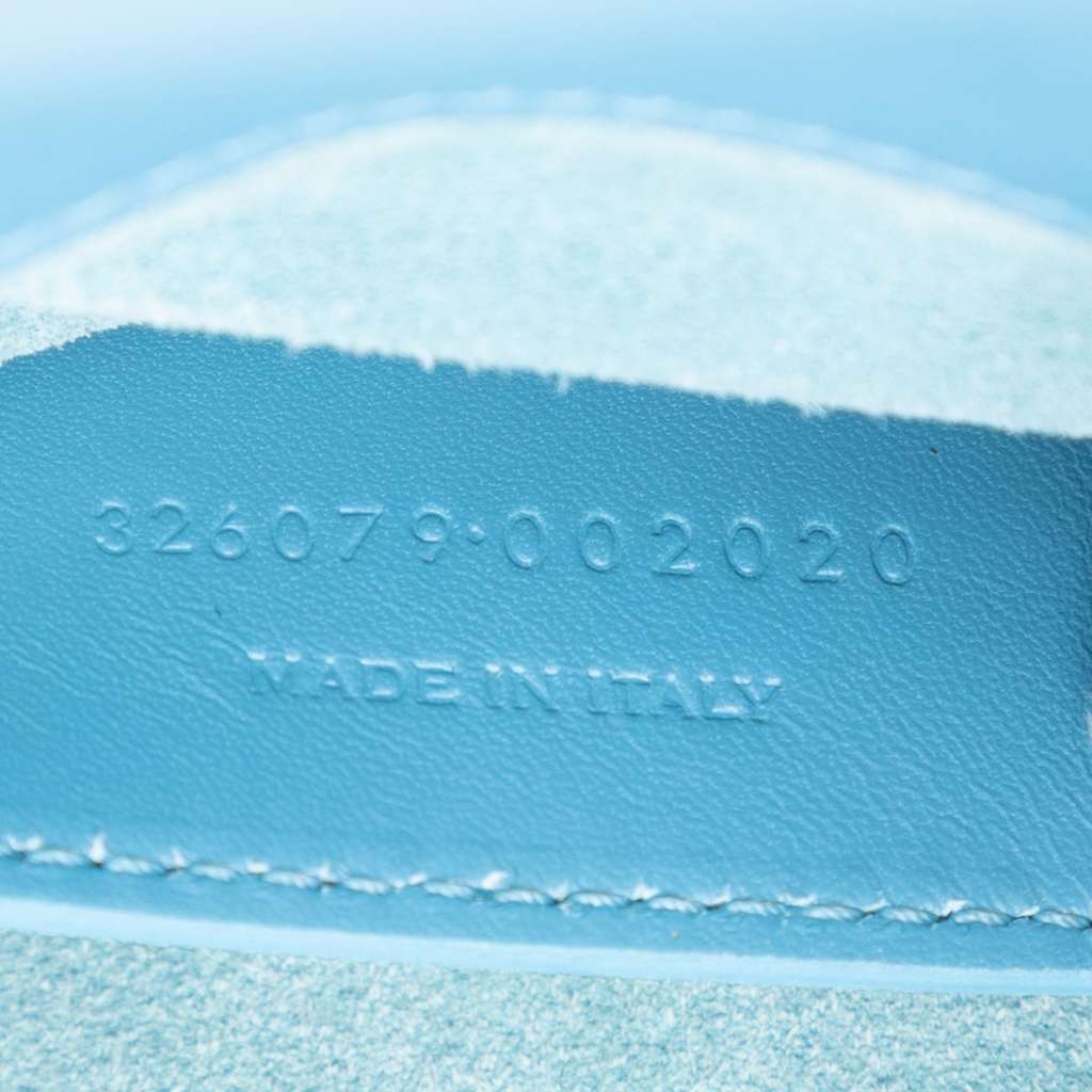 Saint Laurent Smooth Leather Monogram Cassandre Clutch - 5