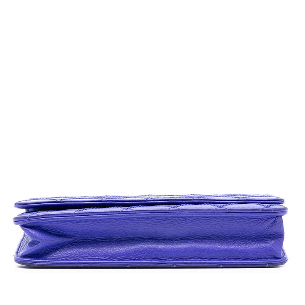 Chanel CC Quilted Calfskin Fancy Wallet On Chain - 3