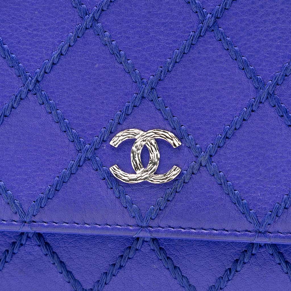 Chanel CC Quilted Calfskin Fancy Wallet On Chain - 5
