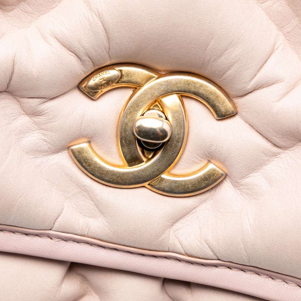 Chanel Small Iridescent Calfskin Chesterfield Flap - 5