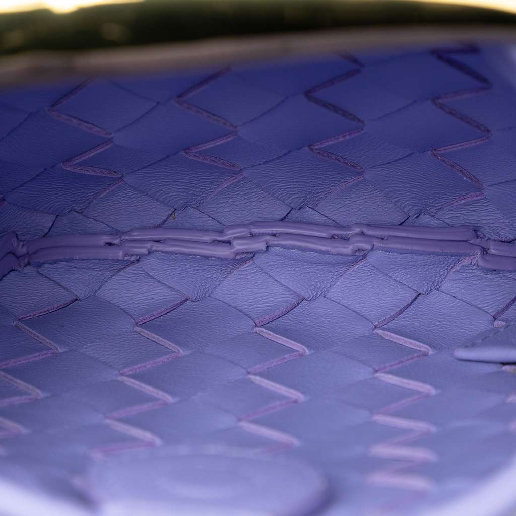 Bottega Veneta Baby Lambskin Intrecciato Sardine - 4