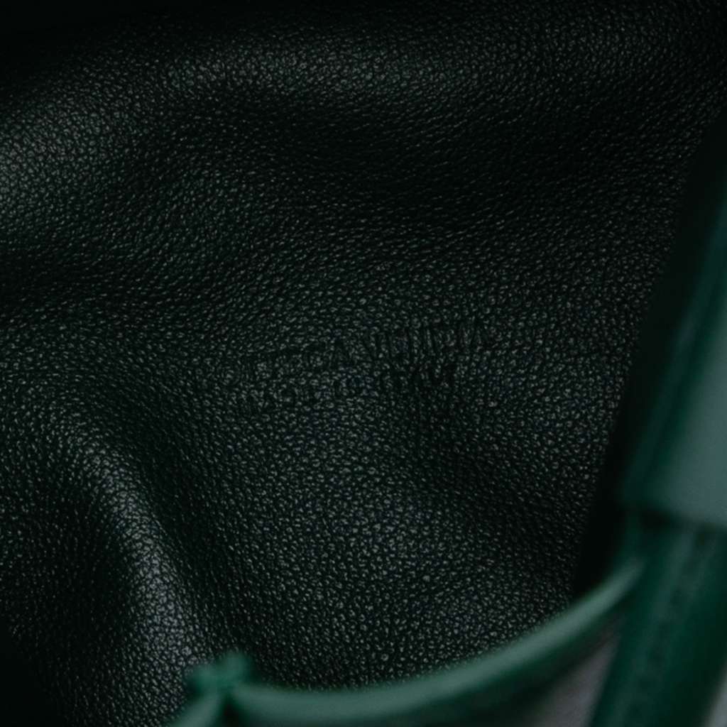 Bottega Veneta Mini Lambskin Crystal Embellished Triangle Handbag - 5