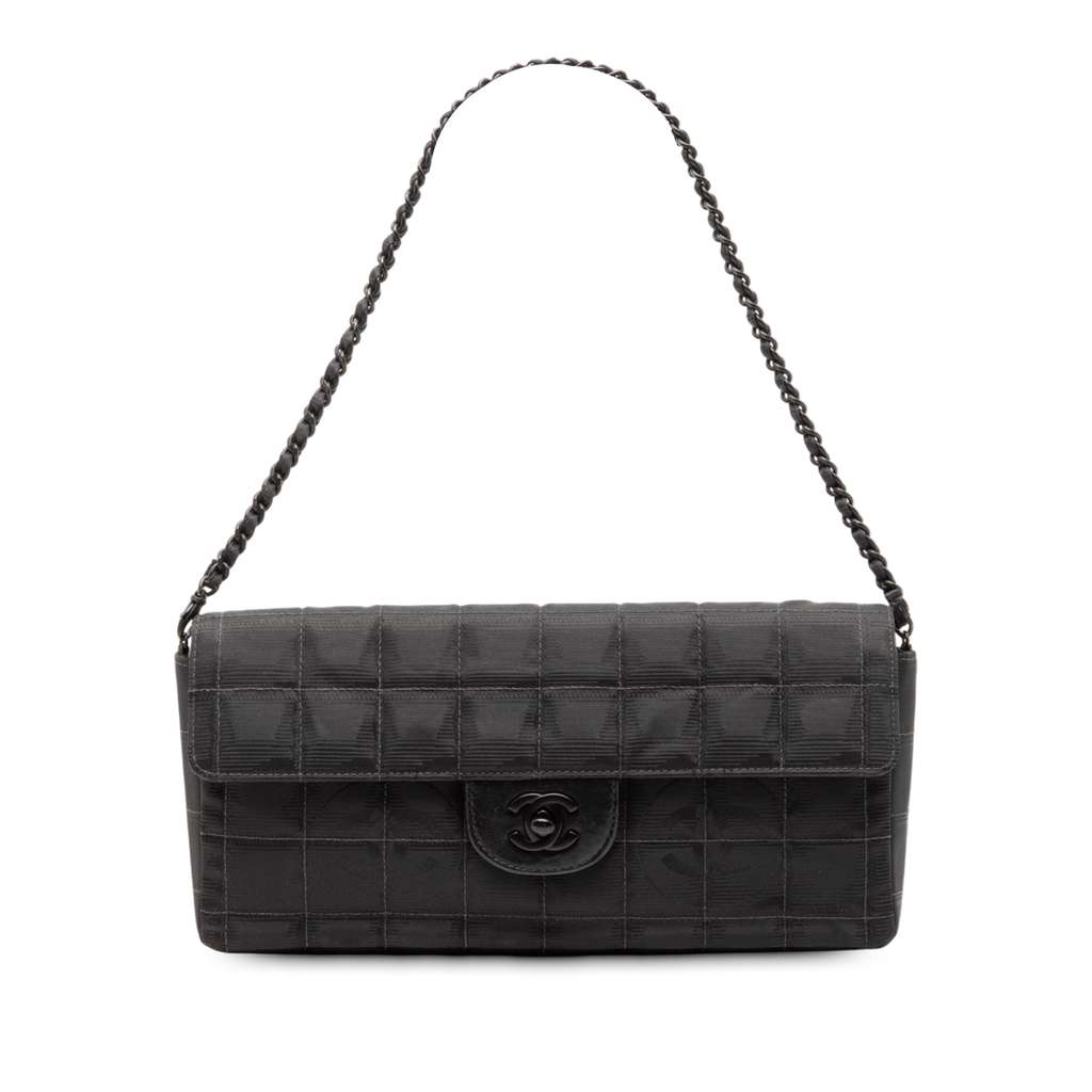 Chanel New Travel Line Nylon East West Flap