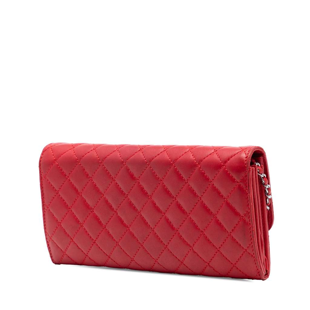 Chanel Classic Lambskin East West Wallet on Chain - 2