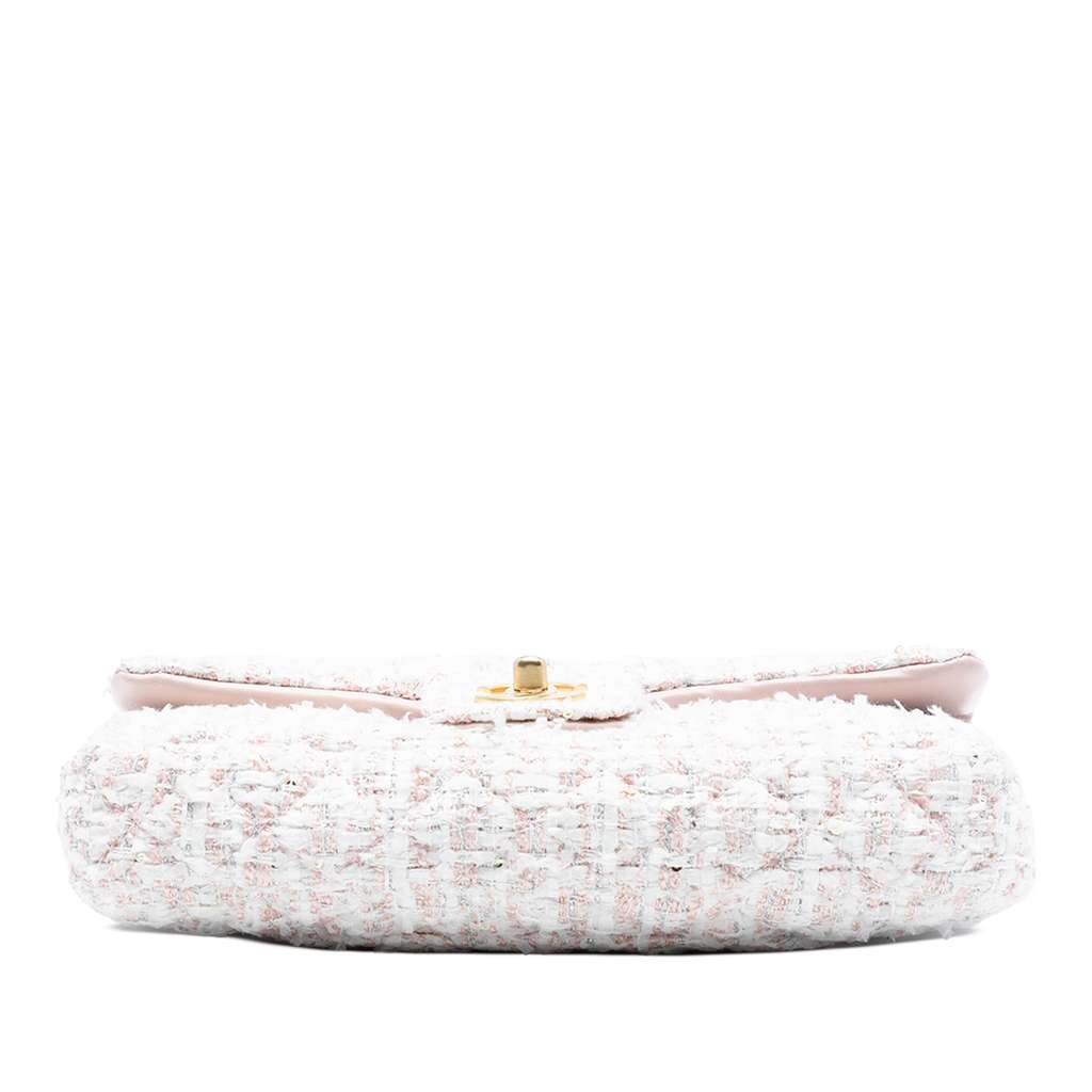 Chanel Medium Classic Tweed Single Flap - 3