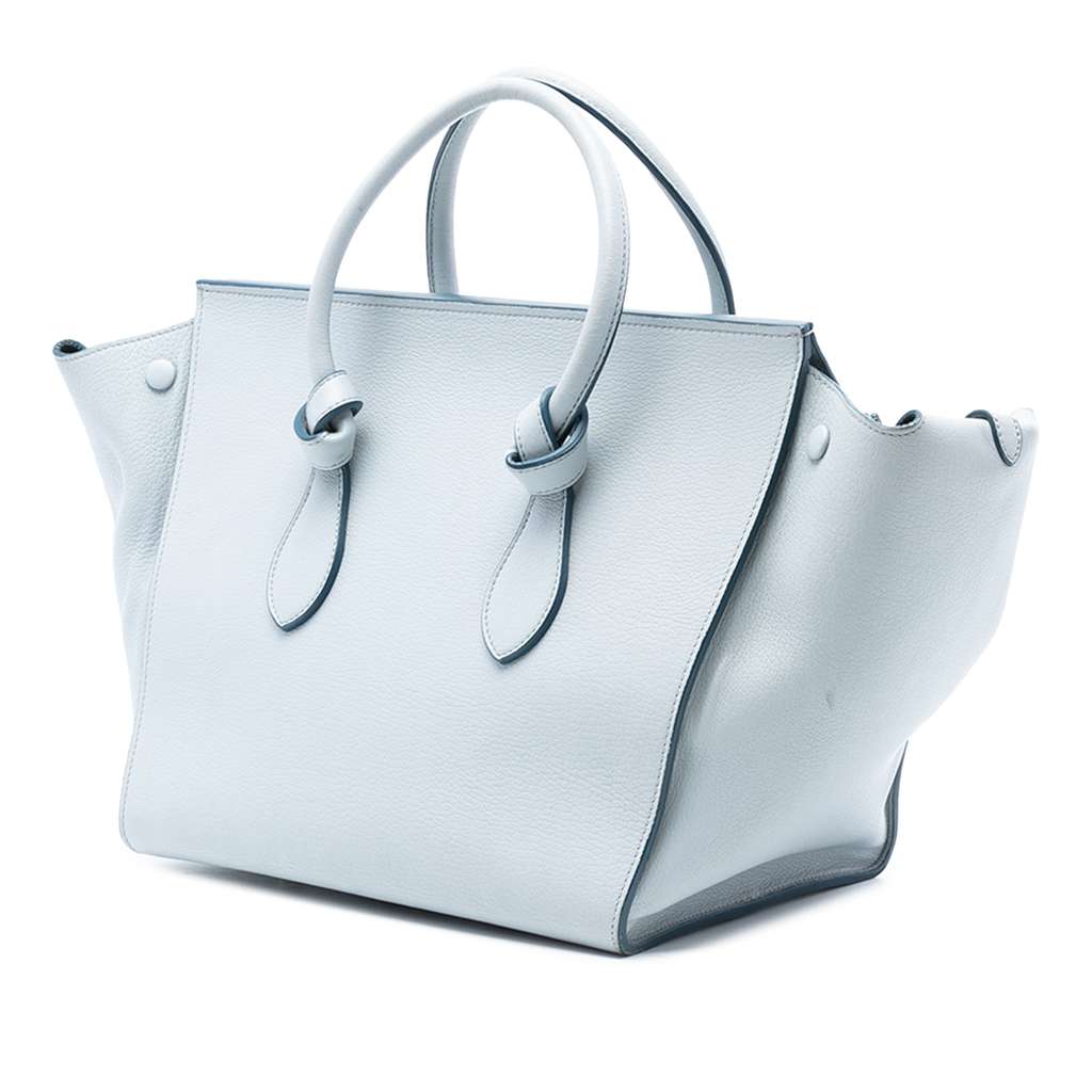 Celine Medium Grained Calfskin Tie Knot Handbag - 2