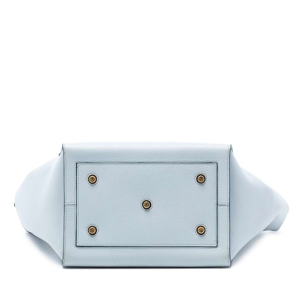 Celine Medium Grained Calfskin Tie Knot Handbag - 3