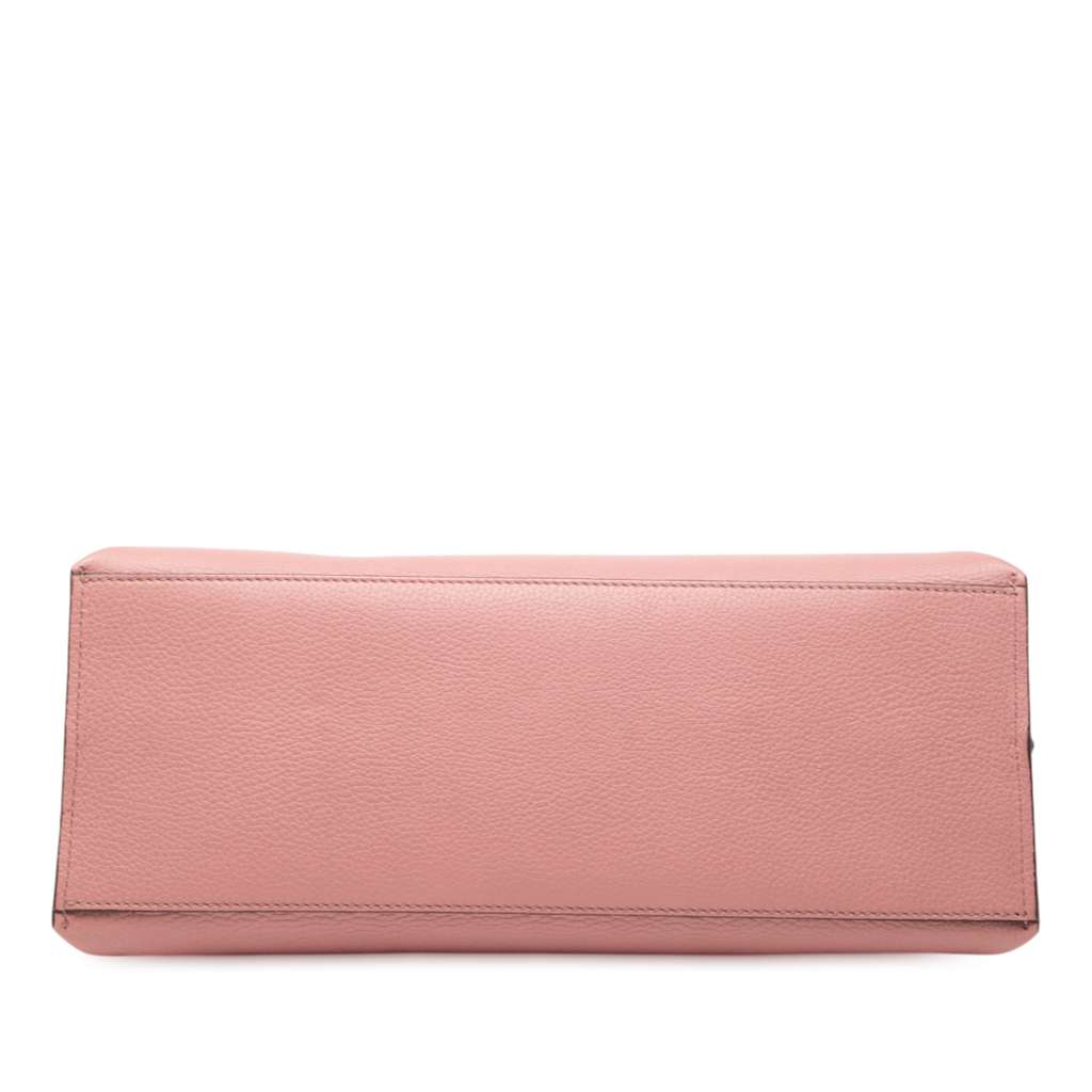 Gucci Medium Leather Bamboo Daily Satchel - 3