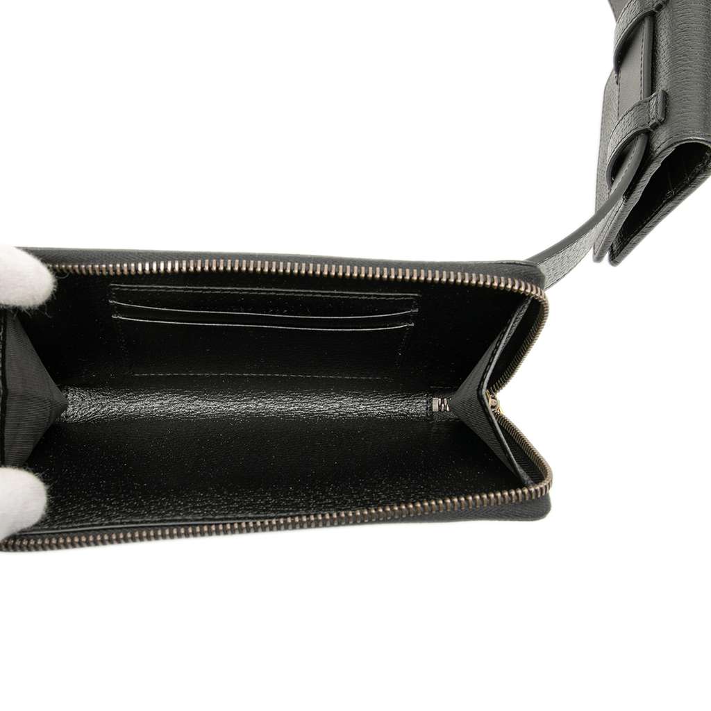 Gucci GG Marmont Leather Double Belt Bag - 4