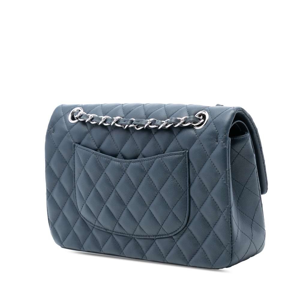 Chanel Medium Classic Lambskin Double Flap - 2