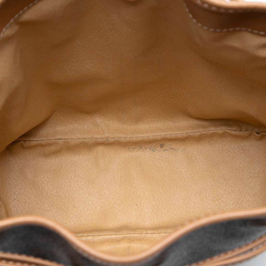 Celine Macadam Coated Canvas Drawstring Crossbody - 4