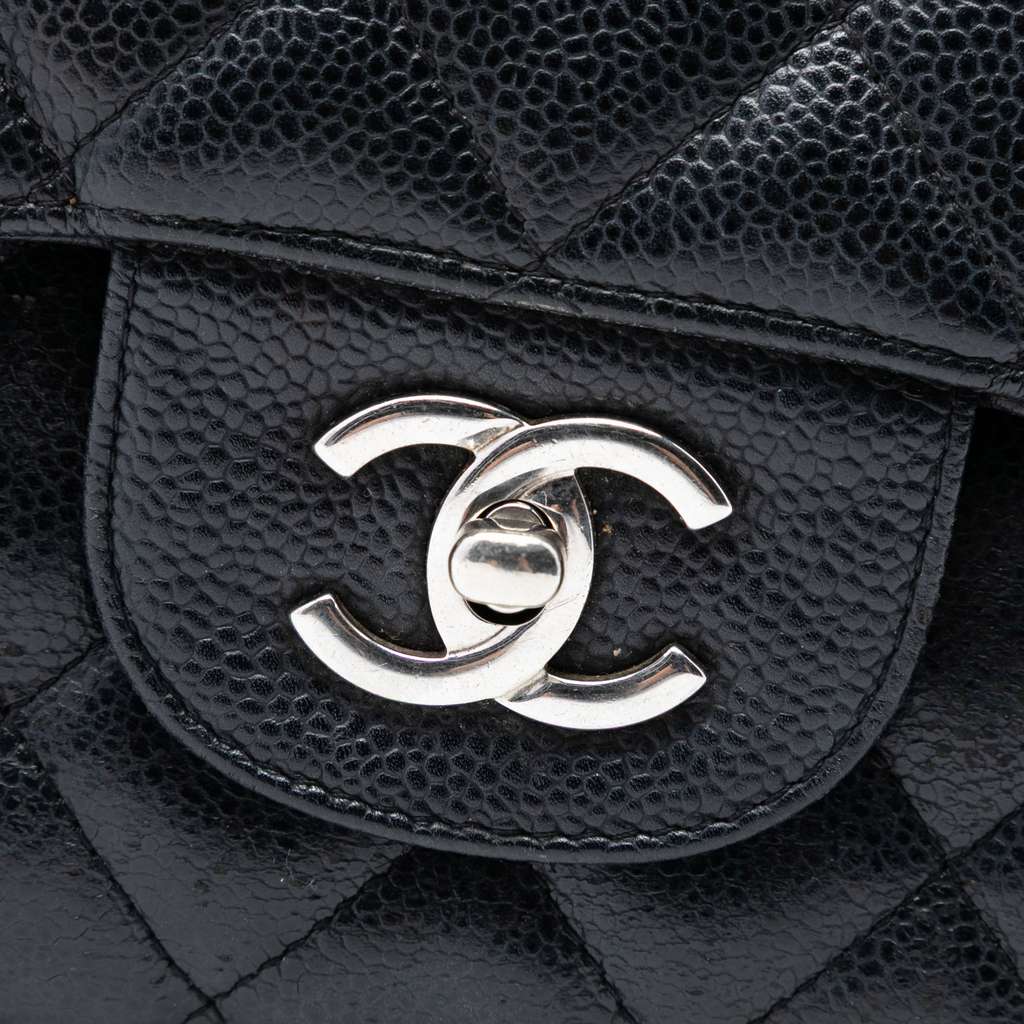 Chanel Jumbo Classic Caviar Double Flap - 5