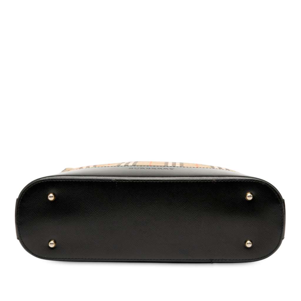 Burberry Haymarket Check Canvas Shoulder Bag - 3