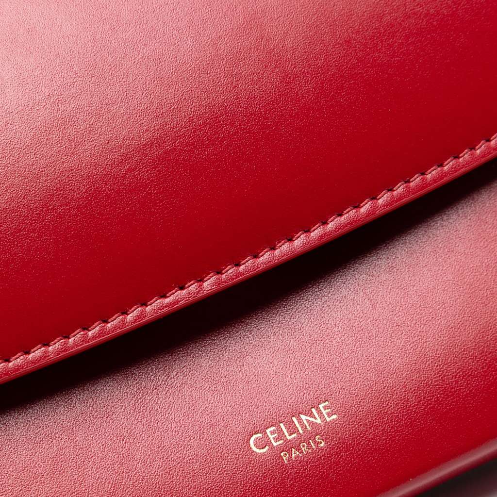 Celine Leather Evening Long Clutch - 5