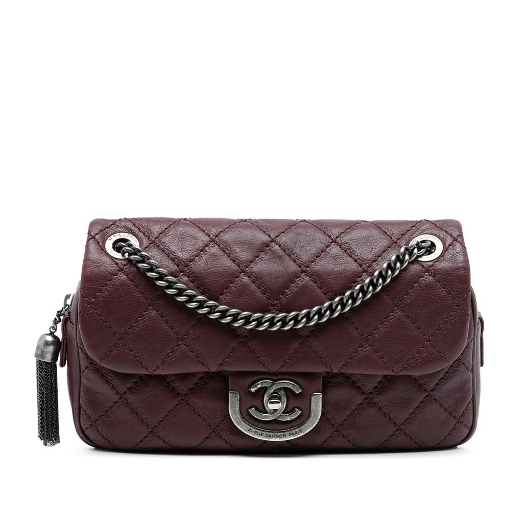 Chanel Paris Edinburgh Medium Calfskin Coco Sporran Flap