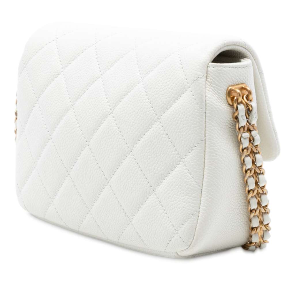 Chanel Mini Quilted Caviar Chain Soul Flap - 2