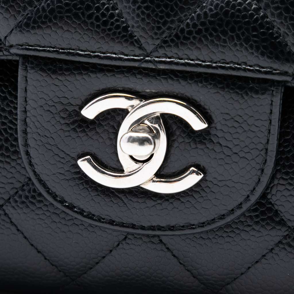 Chanel Jumbo Classic Caviar Double Flap - 5