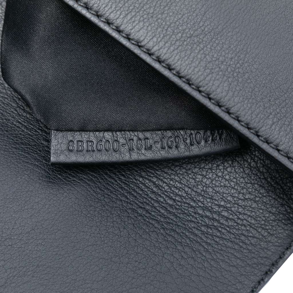 Fendi Medium Calfskin Waves Baguette Crossbody - 5