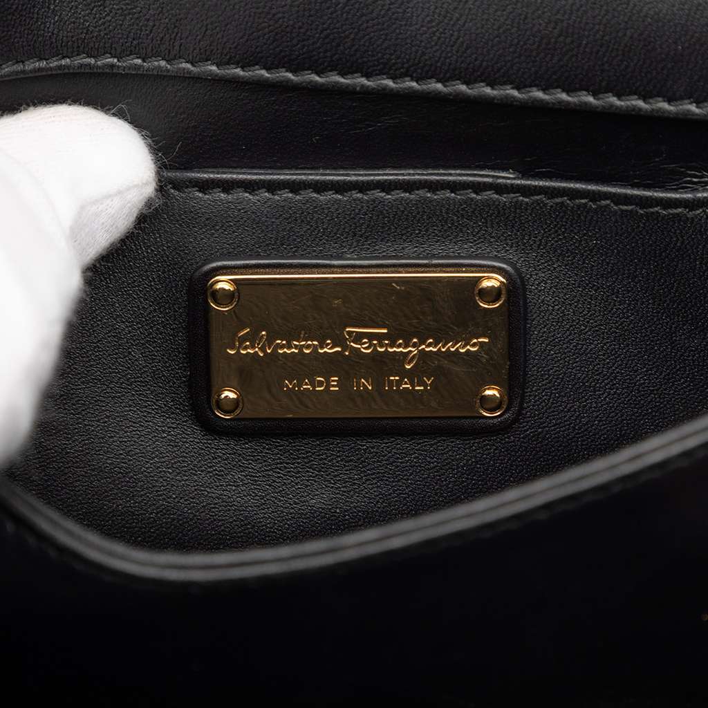 Salvatore Ferragamo Leather Gancini Thalia Crossbody - 5