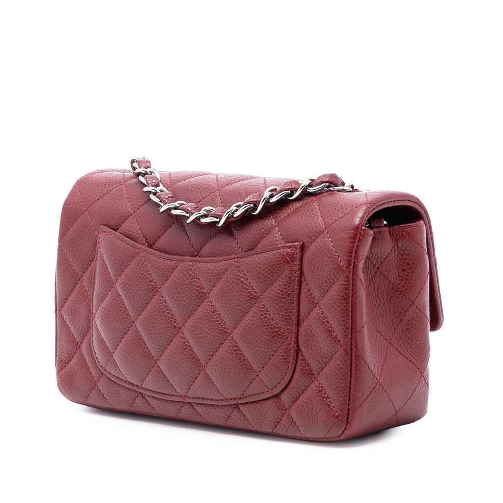 Chanel Mini Rectangular Classic Caviar Single Flap - 2