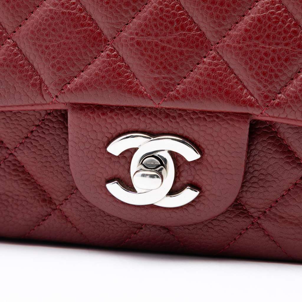 Chanel Mini Rectangular Classic Caviar Single Flap - 5
