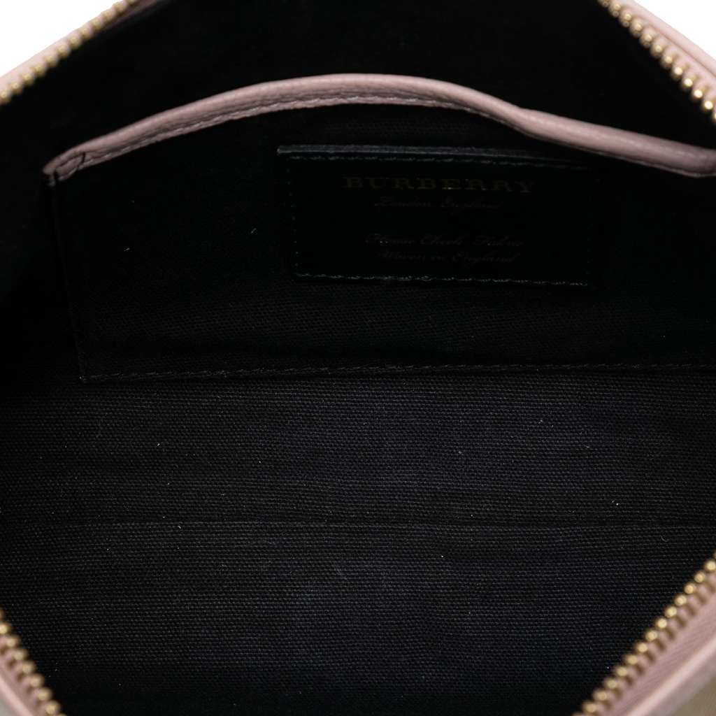 Burberry House Check Canvas Derby Abingdon Crossbody - 4