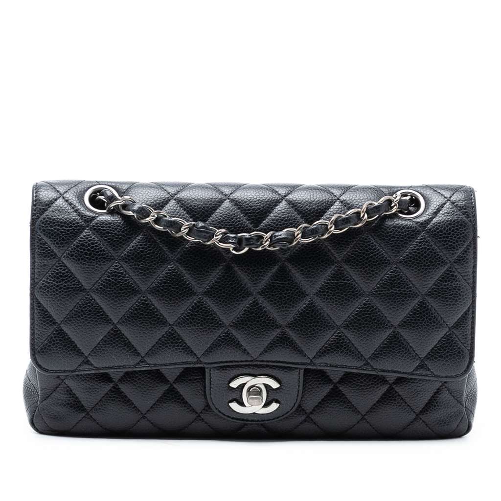 Chanel Medium Classic Caviar Double Flap