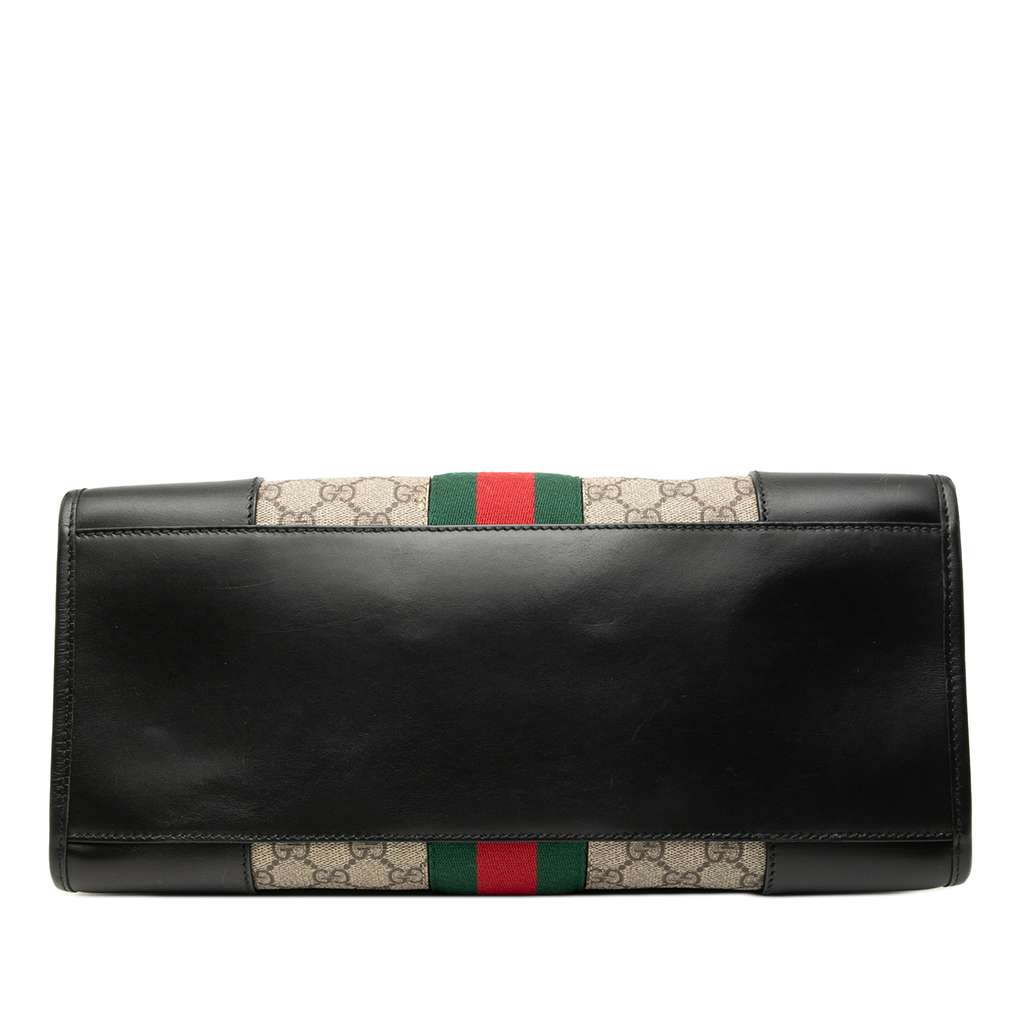 Gucci GG Supreme Web Dome Top Handle Bag - 3