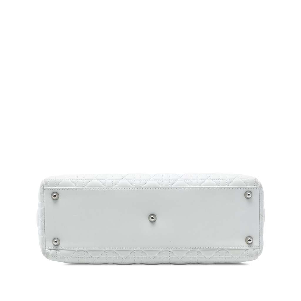 Dior Large Lambskin Cannage Lady Dior - 3