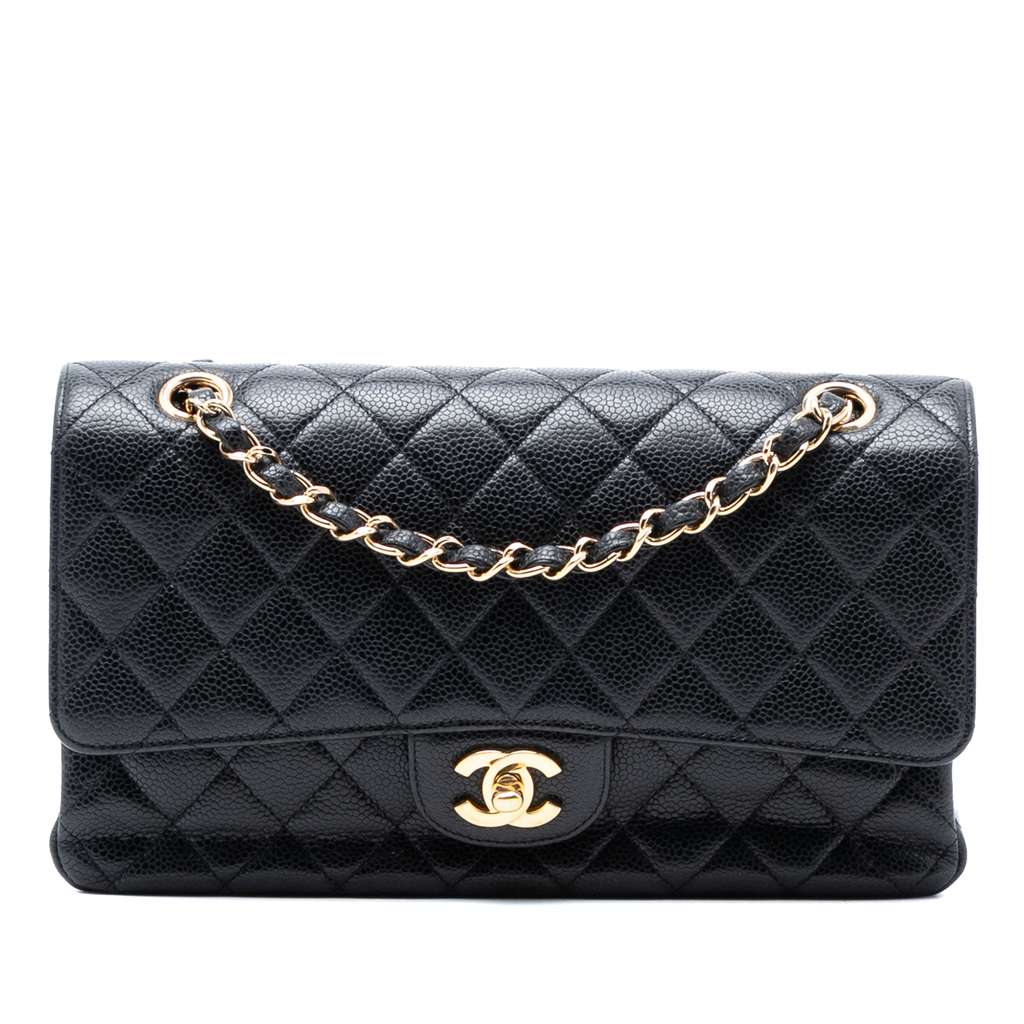 Chanel Medium Classic Caviar Double Flap