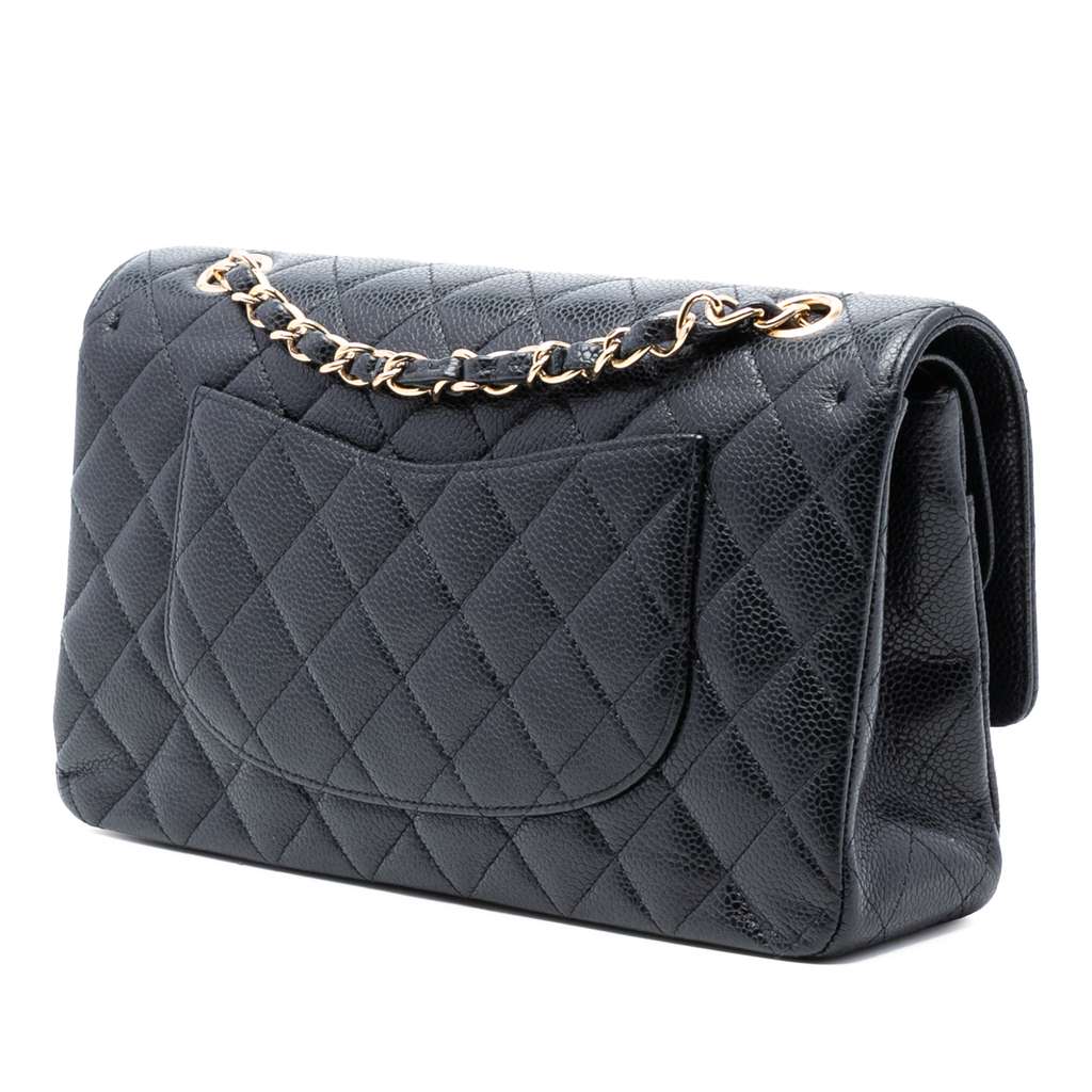 Chanel Medium Classic Caviar Double Flap - 2