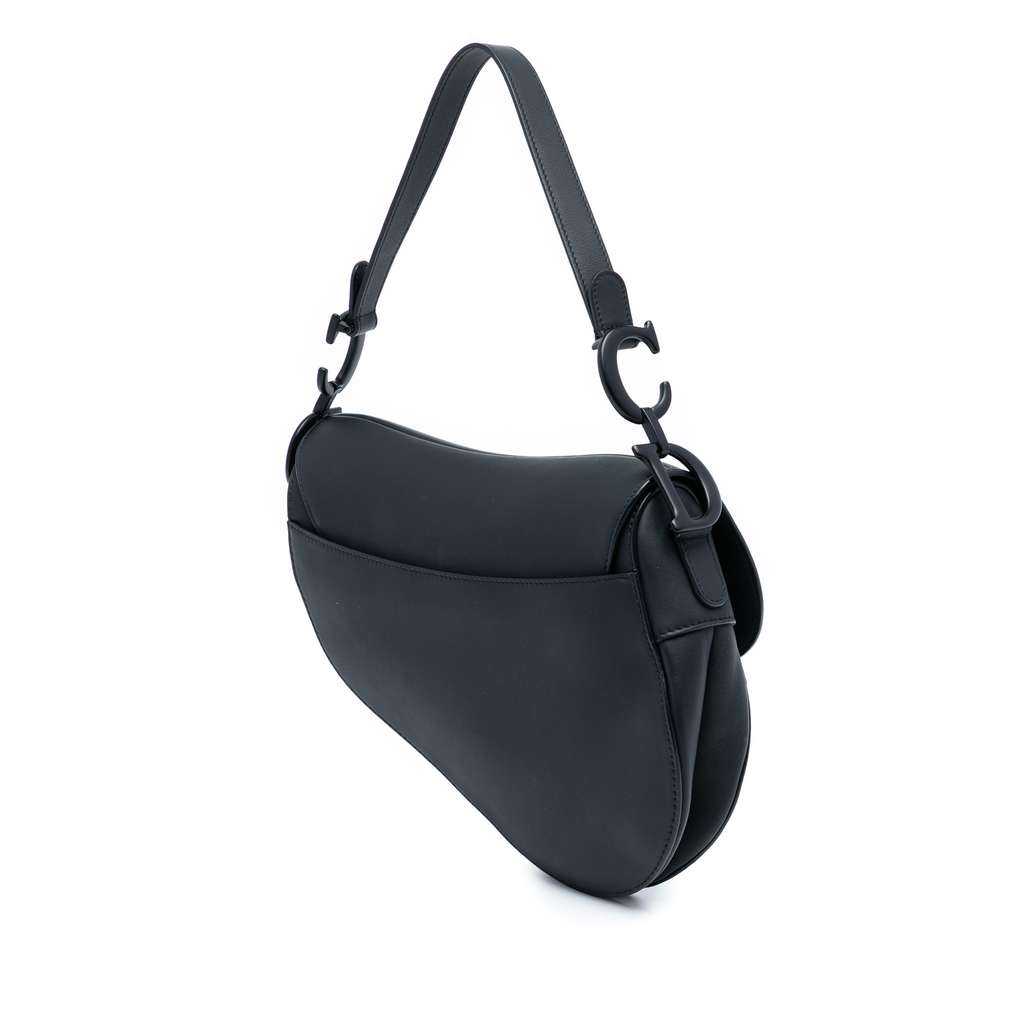 Dior Ultra Matte Calfskin Saddle Bag - 2
