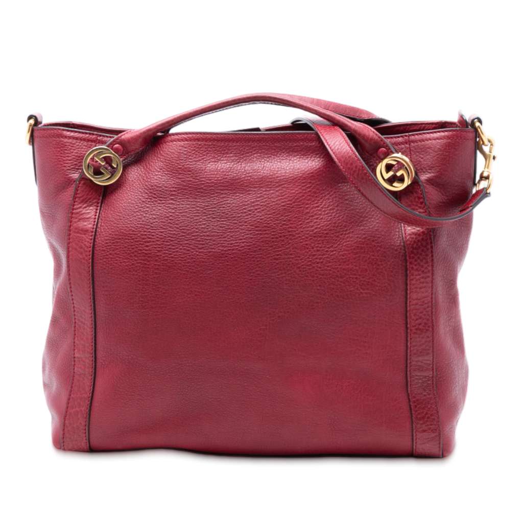 Gucci Medium Leather Miss GG Satchel