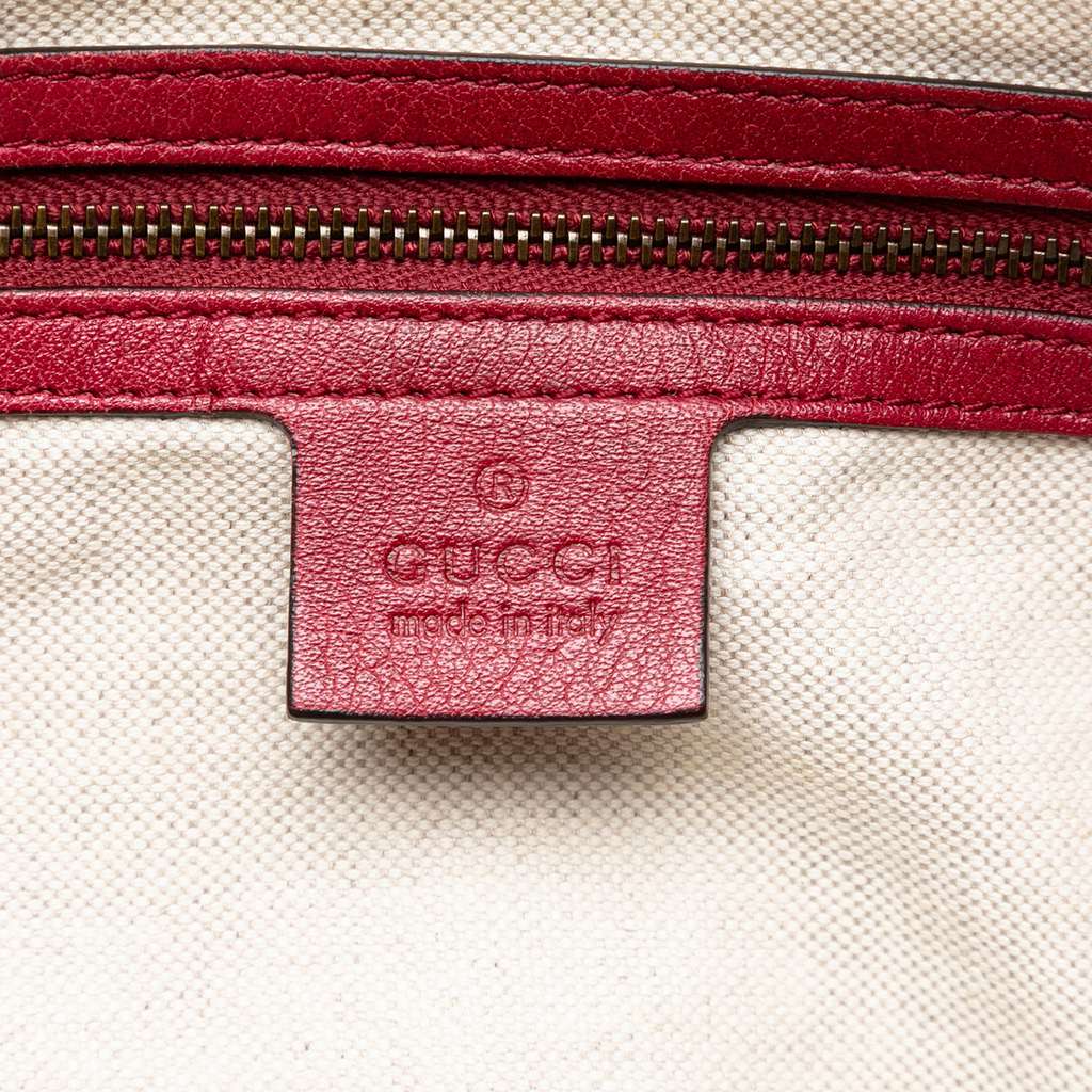 Gucci Medium Leather Miss GG Satchel - 5