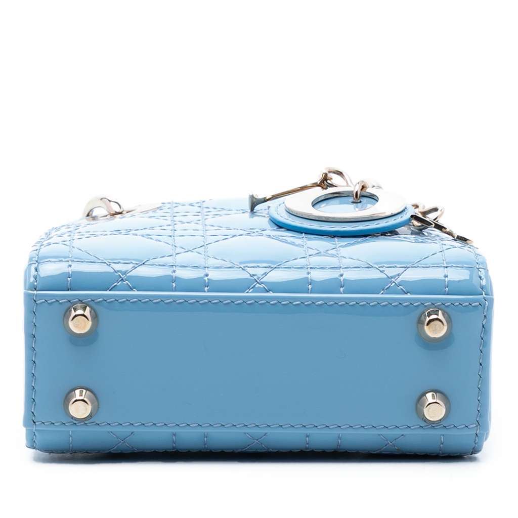 Dior Micro Patent Cannage Lady Dior - 3