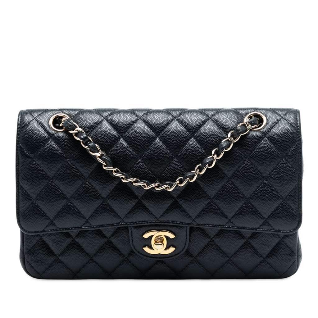 Chanel Medium Classic Caviar Double Flap