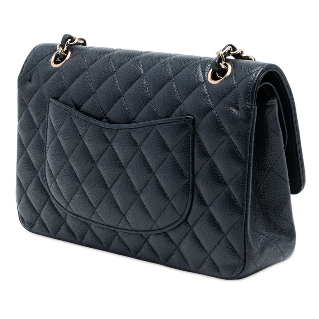Chanel Medium Classic Caviar Double Flap - 2